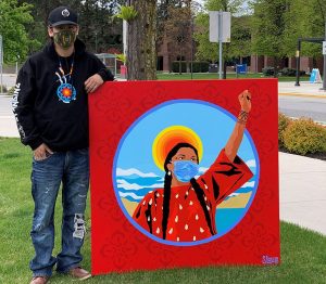 Local Indigenous artist contributes to UBCO’s public art collection