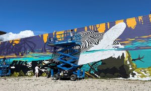 UBCO visual art students unveil new mural in Kelowna’s Lower Mission