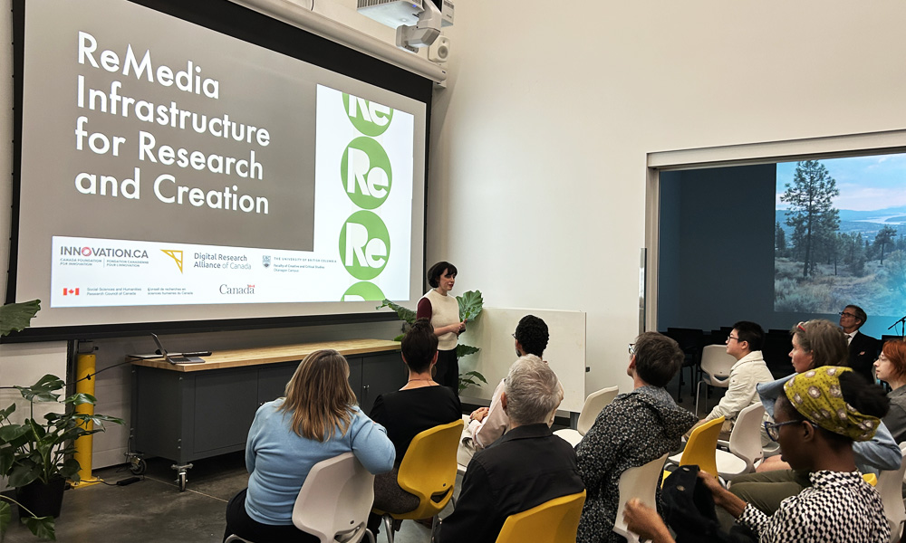 ReMedia lab, located in the Innovation Annex