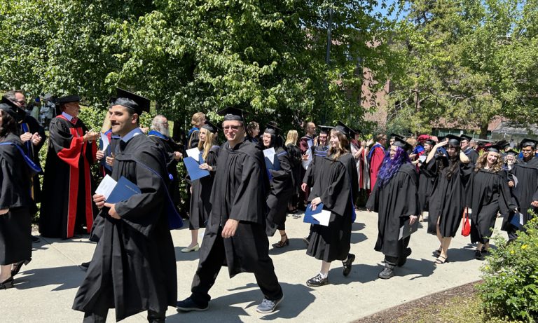 Student procession